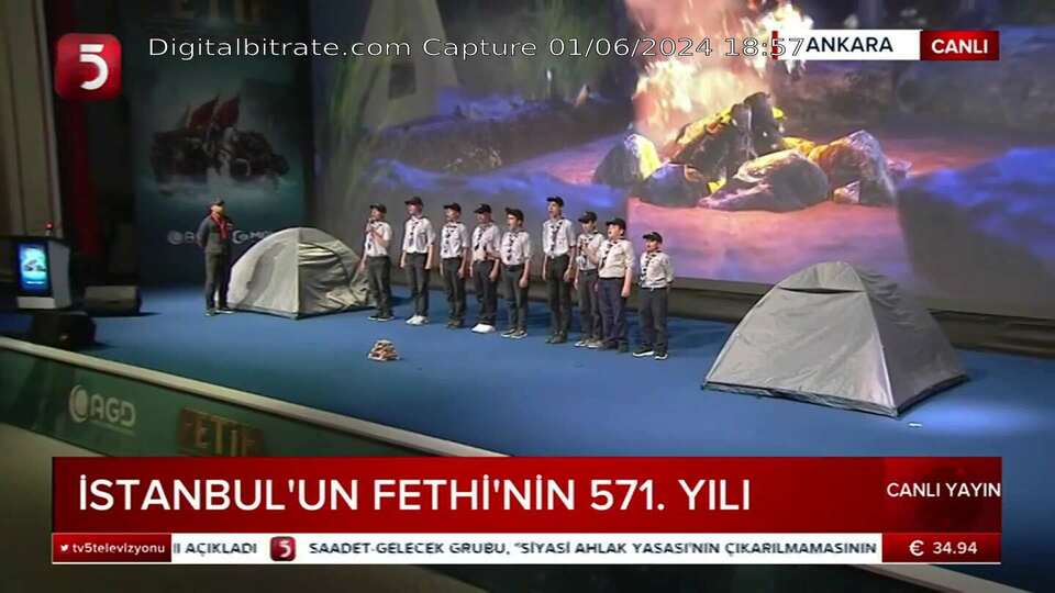 Capture Image TV5 Turkey FRF